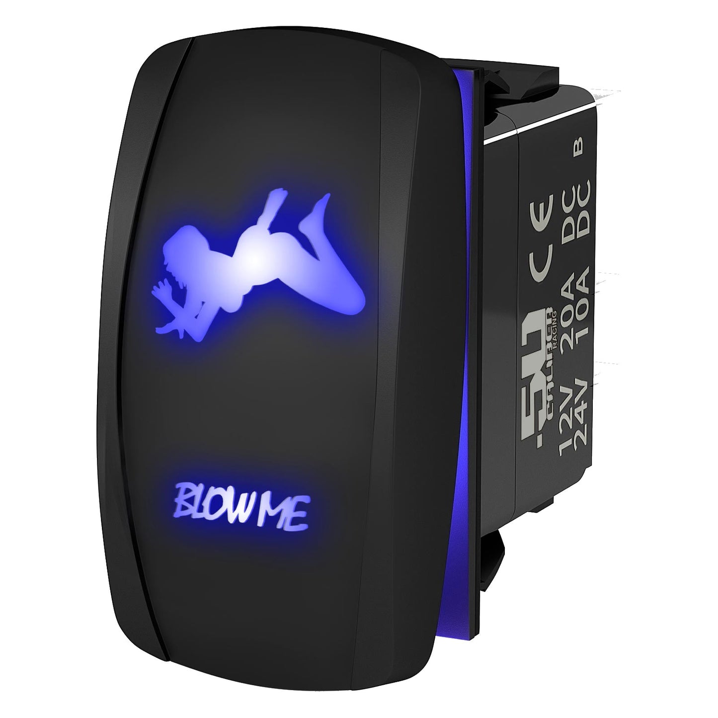 12V On/Off Rocker Switch Sexy Design * This Switch Turns Something On *
